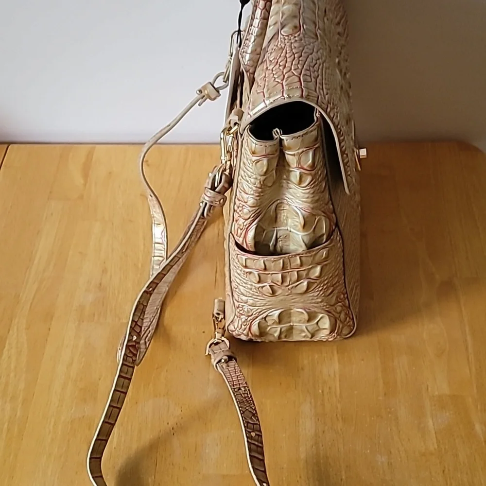 NWT Brahmin Liz Sunkiss Melbourne Genuine Leather Backpack